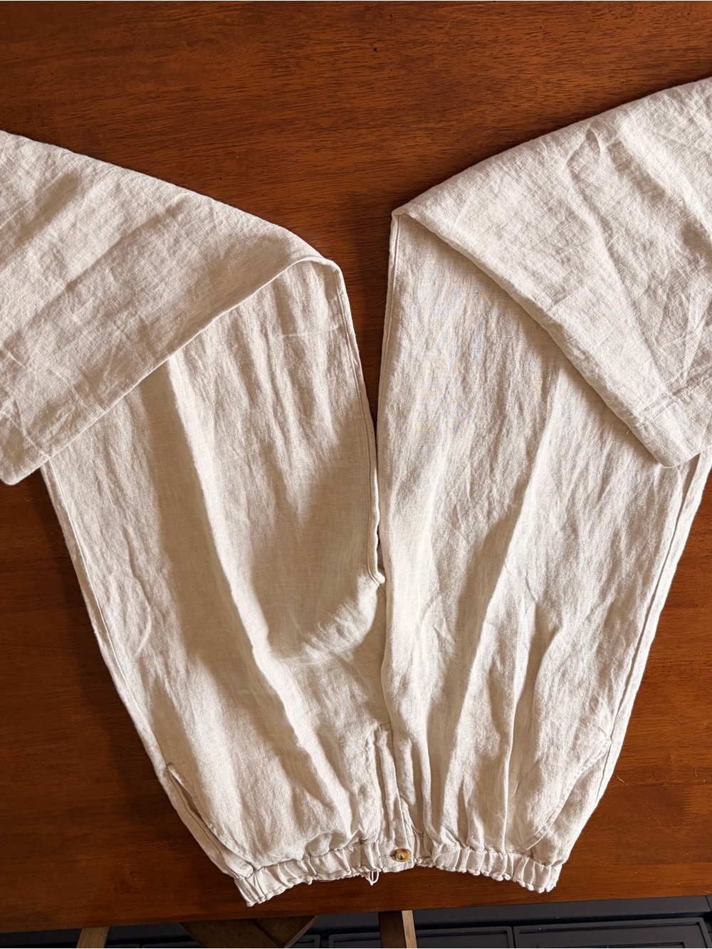 Faherty Linen Slacks - Picture 2 of 4